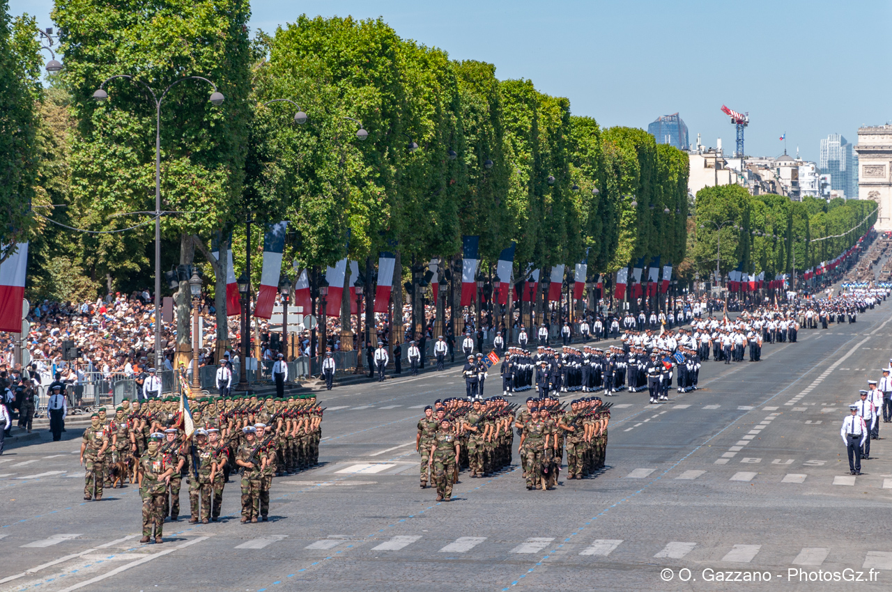 Défilé 14 juillet 2022 - Tribune présidentielle
